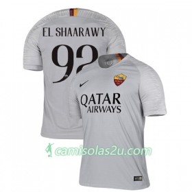 Camisolas de Futebol AS Roma El Shaarawy 92 Equipamento Alternativa 2018/19 Manga Curta
